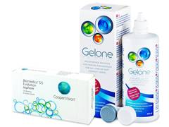 Biomedics 55 Evolution (6 lenses) + Gelone Solution 360 ml