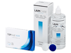 TopVue Air (6 lenses) + LAIM-CARE Solution 400 ml